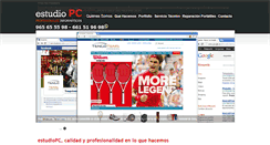 Desktop Screenshot of estudiopc.com